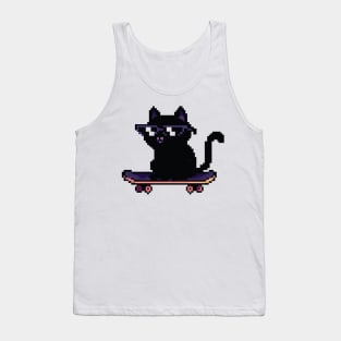 cat skating Tank Top